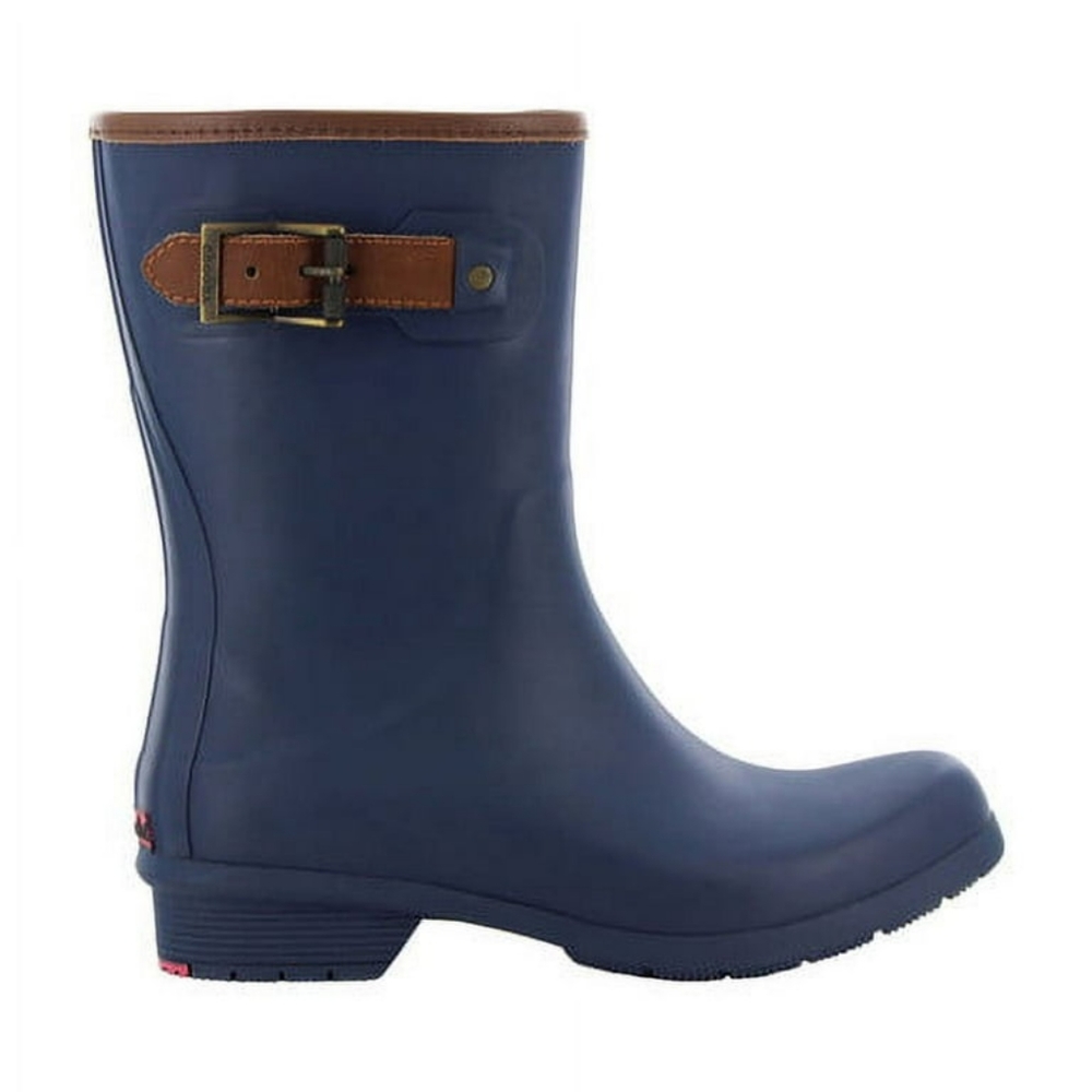Chooka City Solid Mid Waterproof Rain Boot Navy B… - image 1